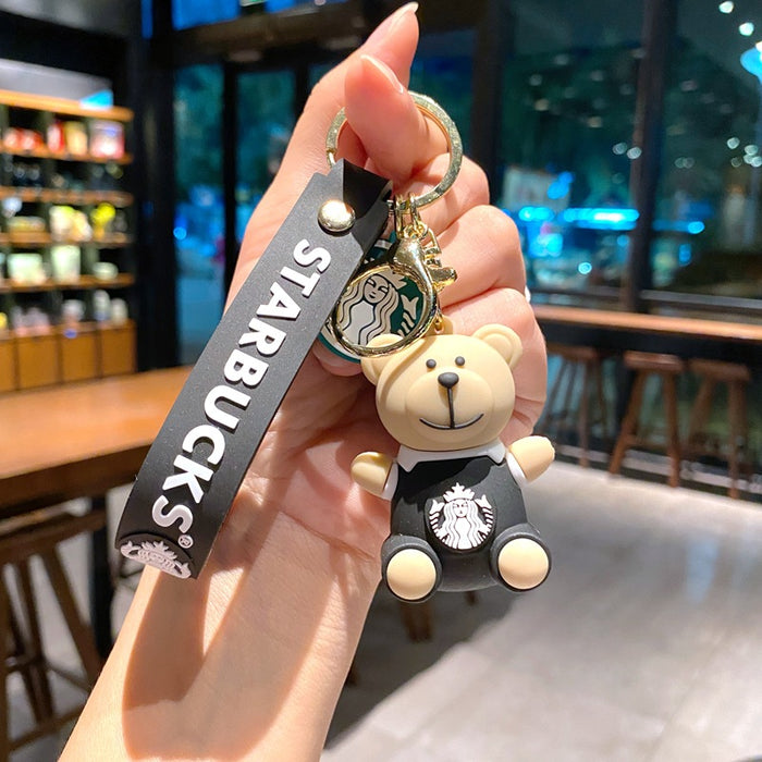 Wholesale Keychain Cartoon 3D Doll Car Keychain Pendant