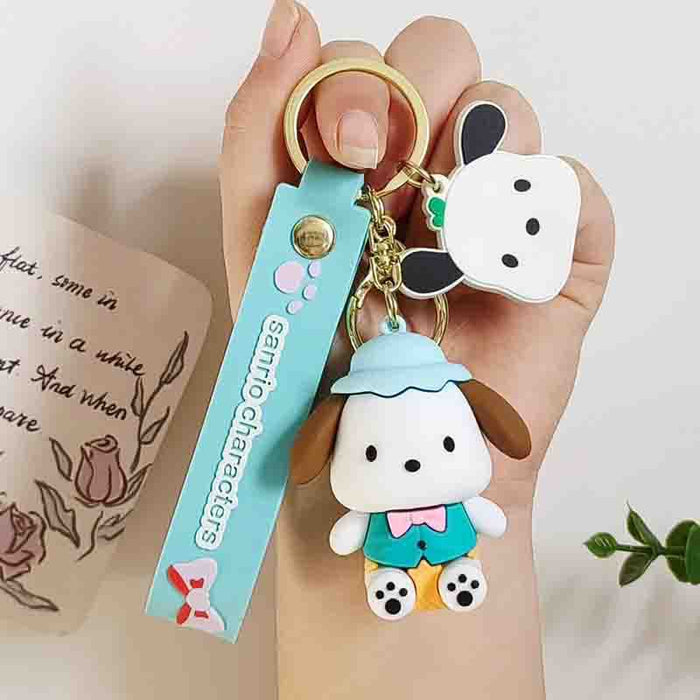 Wholesale Cartoon Silicone Doll Keychain JDC-KC-HaoXi023