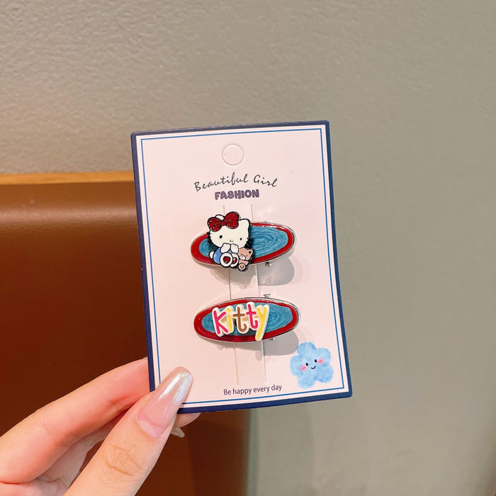 Wholesale Children' s blue cat hair clip