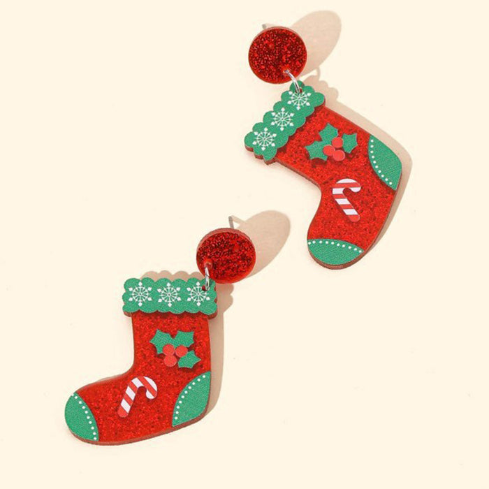 Wholesale  little devil skull heart dark earrings