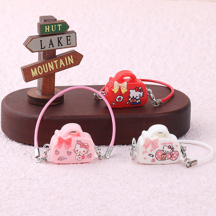 Wholesale Mini Cartoon Cat Handbag Keychain