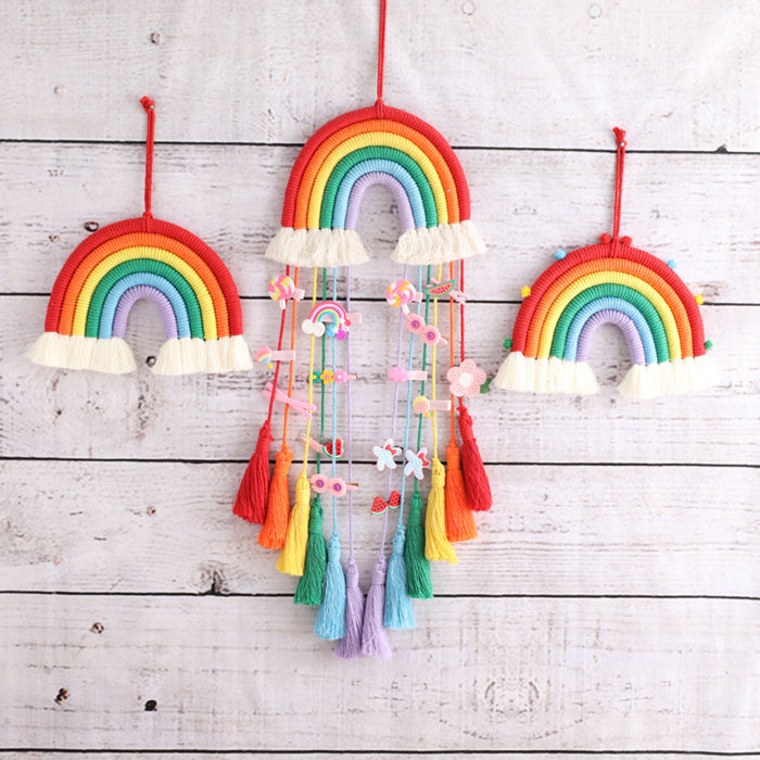 Wholesale Rainbow Tassel Creative Dream Catcher JDC-DC-ZH028