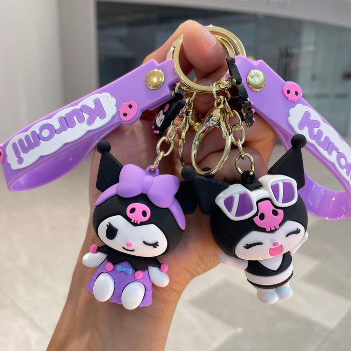 Wholesale Doll Car Keychain Cute Pendant Bag Pendant Soft Rubber