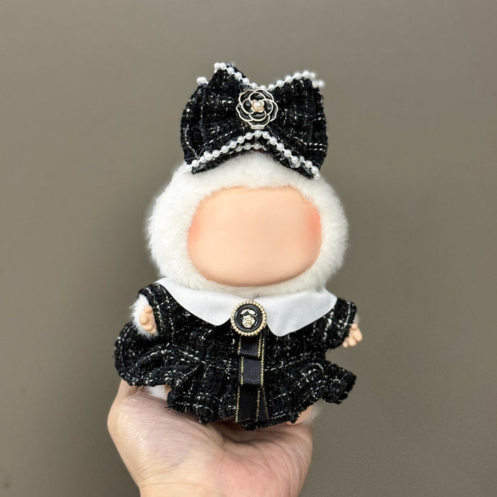 Wholesale Only clothes are suitable for 17cm blind box pendant plush doll clothes