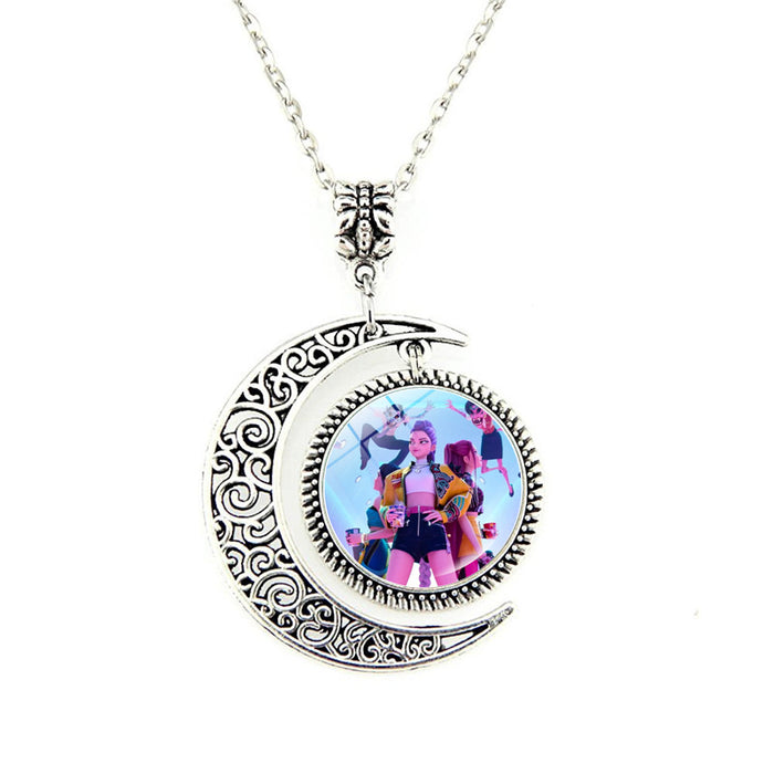 Wholesale Anime Cartoon Sweater Chain Necklace