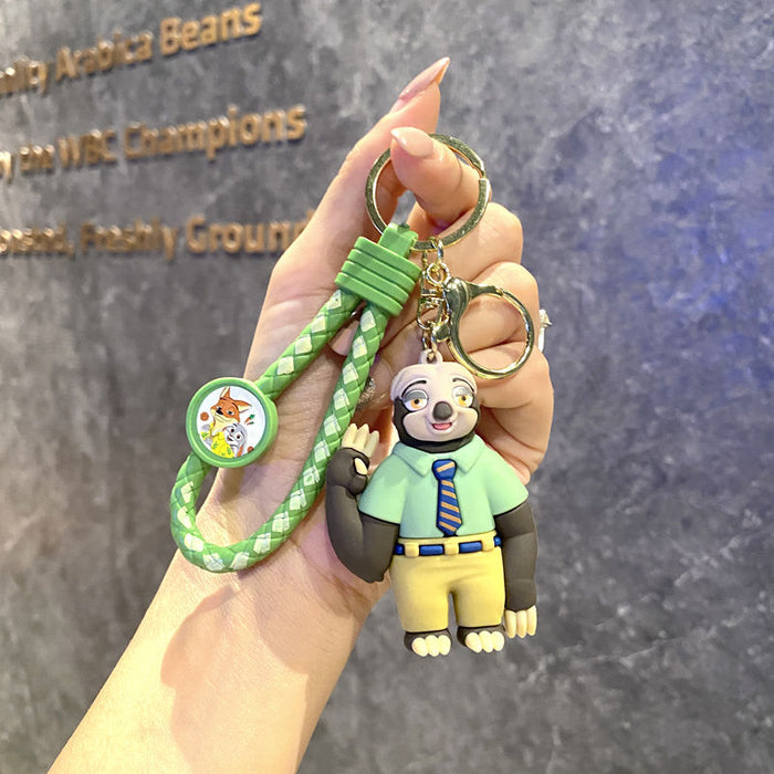 Wholesale Creative keychain, cute car keychain, men's and women's bag, couple's small pendant