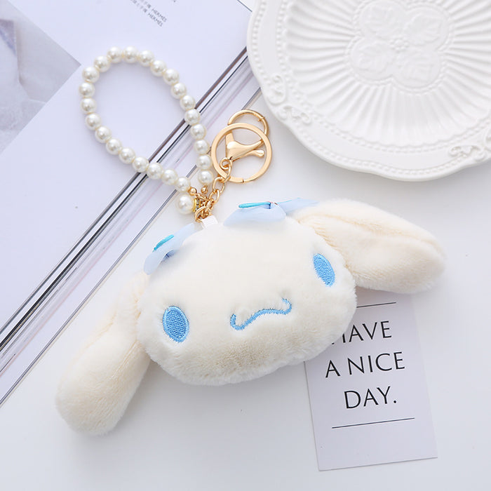 Wholesale Plush Doll Pendant Bag Keychain Pearl