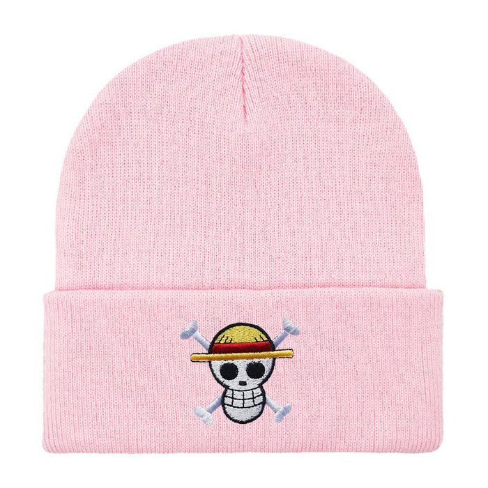 Wholesale Cartoon Embroidery Acrylic Wool Knitted Hat JDC-FH-Shengn005