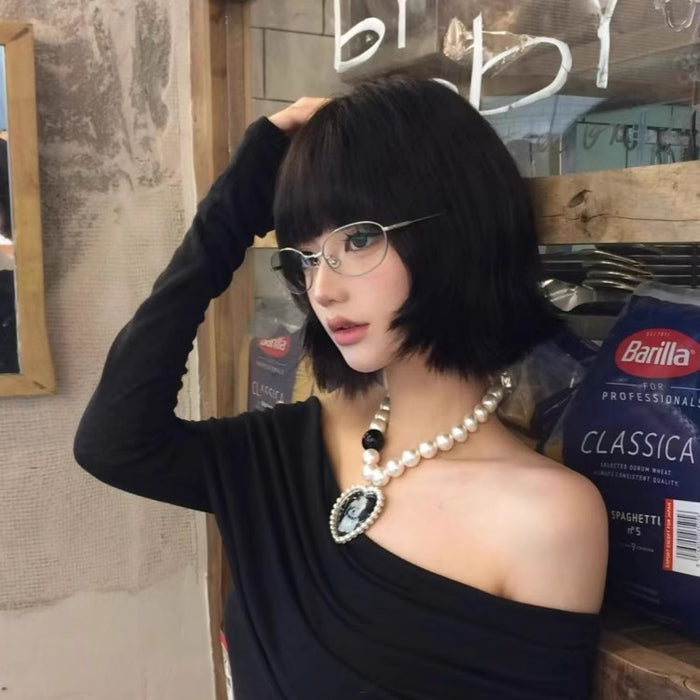 Wholesale Metallic silver glasses with cool anti blue light and prescription for myopia and flat lenses