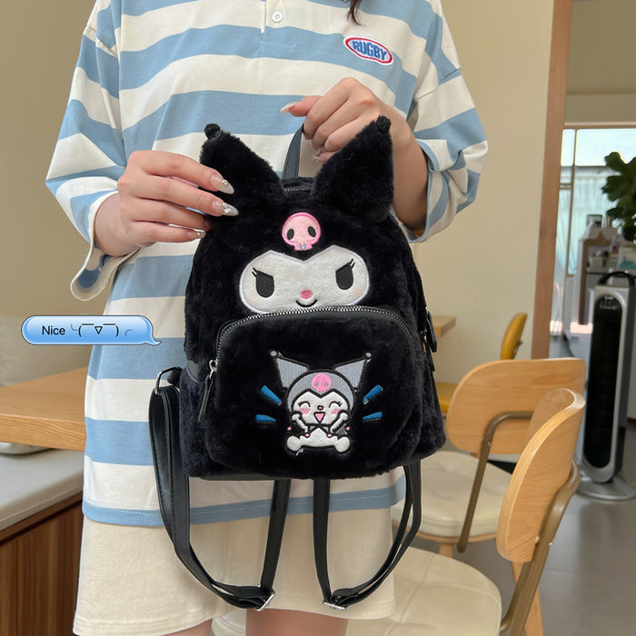 Wholesale Cartoon Cute Furry Backpack JDC-BP-Zeze002