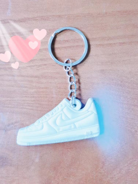 Wholesale Mini Sneakers Model Keychain  3D Key Chain Bag Accessories Pendant Key Ring