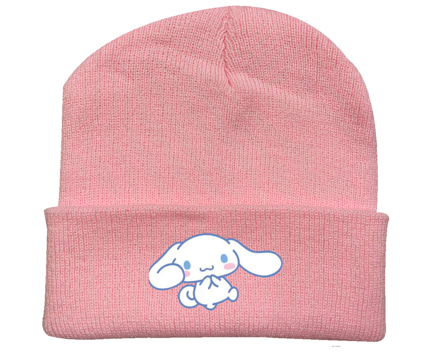 Wholesale  Knitted Hat Pattern Velvet Hat Curled Warm Protection Hat