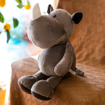 Wholesale Forest Animal Doll Giraffe Lion Monkey Dog Tiger Gift Birthday Plush Toy