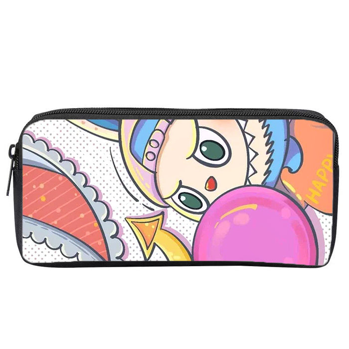Wholesale Pencil Bag Student Stationery Bag Cartoon Printed Pencil Bag Single Layer Pencil Bag Large Capacity