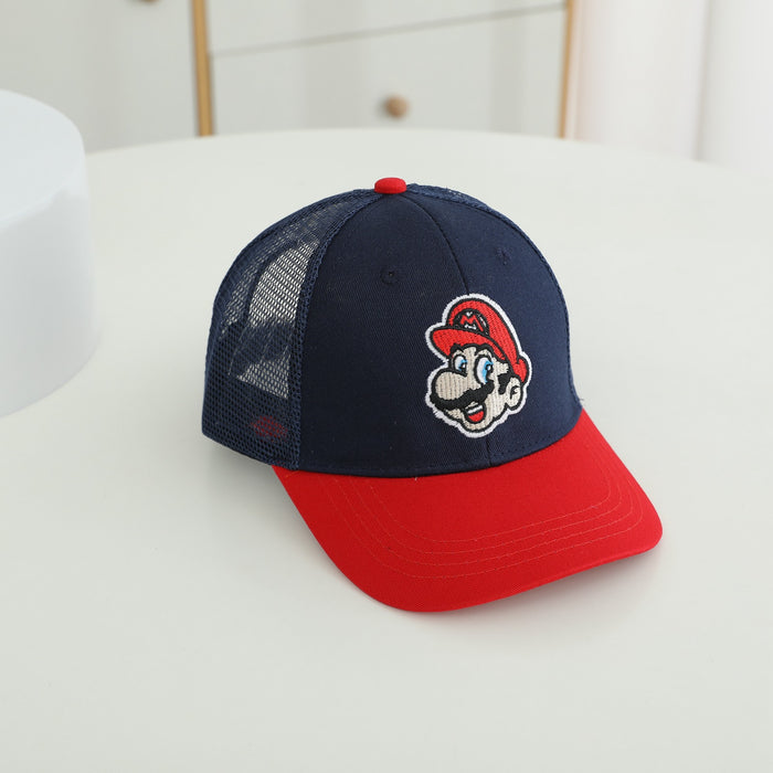 Wholesale Hat color blocked baseball cap sunshade cap duckbill cap