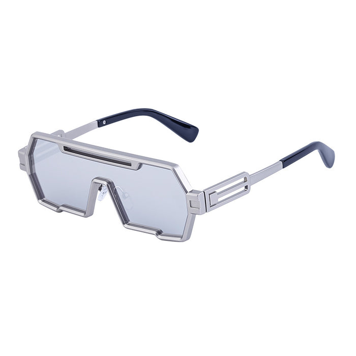 Wholesale Technology Trendy Integrated Metal PC Sunglasses JDC-SG-KaJila001