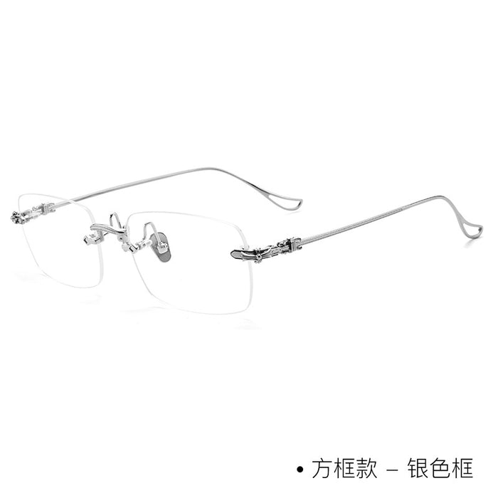 Wholesale Frameless glasses without borders can be paired with myopia