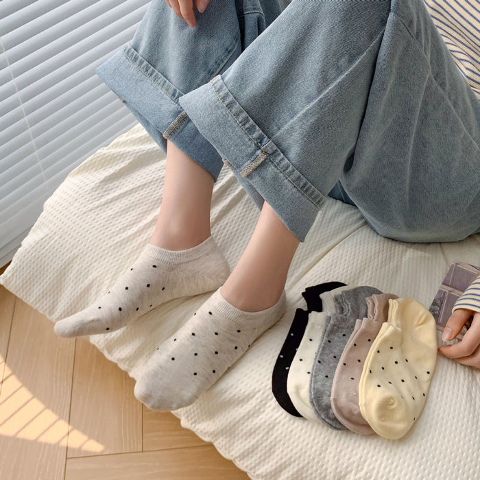 Wholesale Cotton sweat absorbing breathable socks, short socks, shallow mouth invisible socks