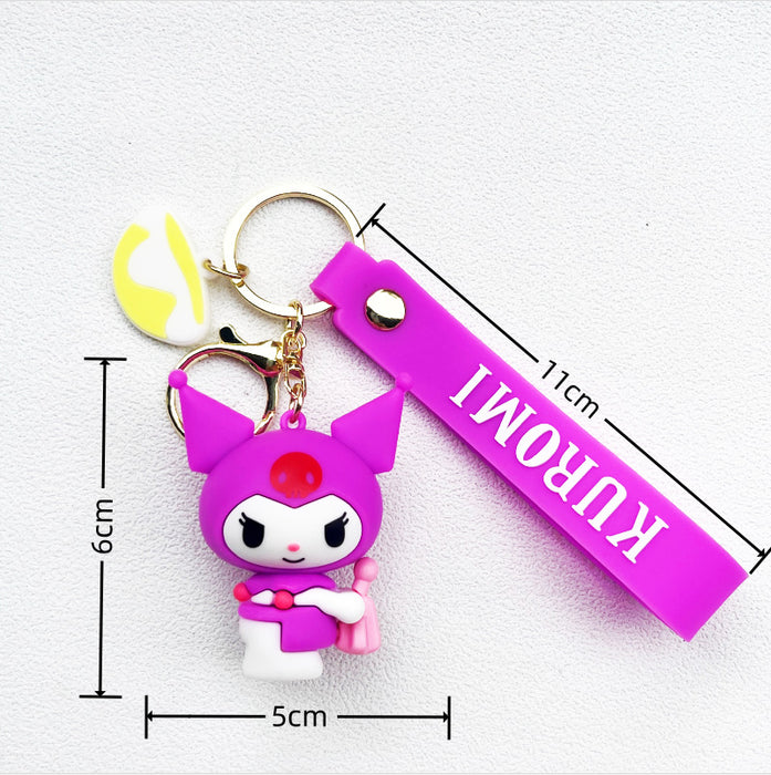 Wholesale PVC Cartoon Doll Keychain JDC-KC-WuYi016