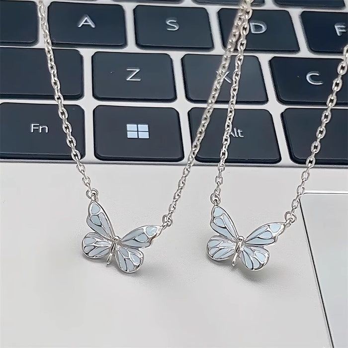 Wholesale Luminous Butterfly Necklace ~ Smart Butterfly Bracelet Female