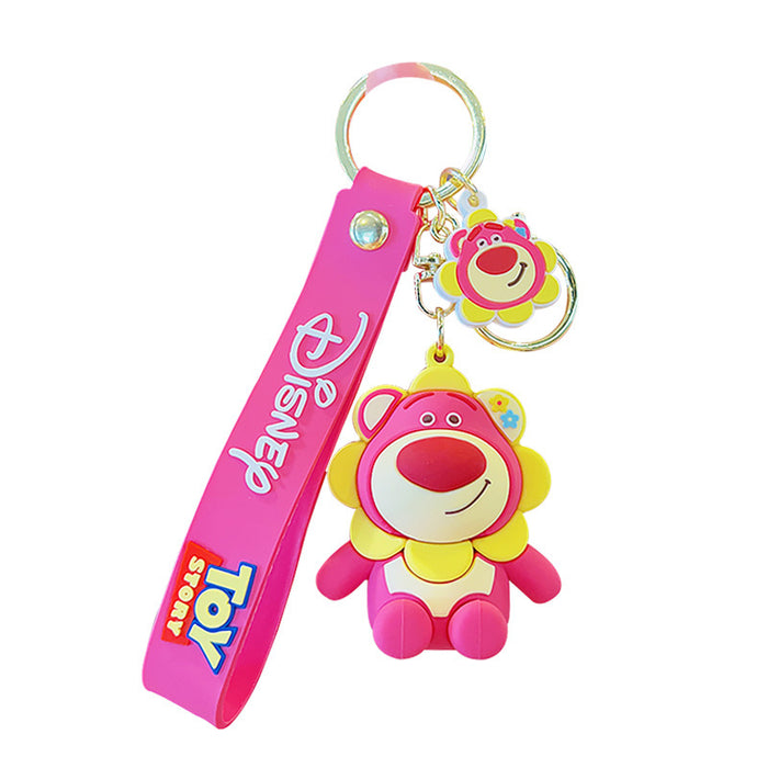 Wholesale Silicone Cartoon Doll Keychain JDC-KC-MingT158