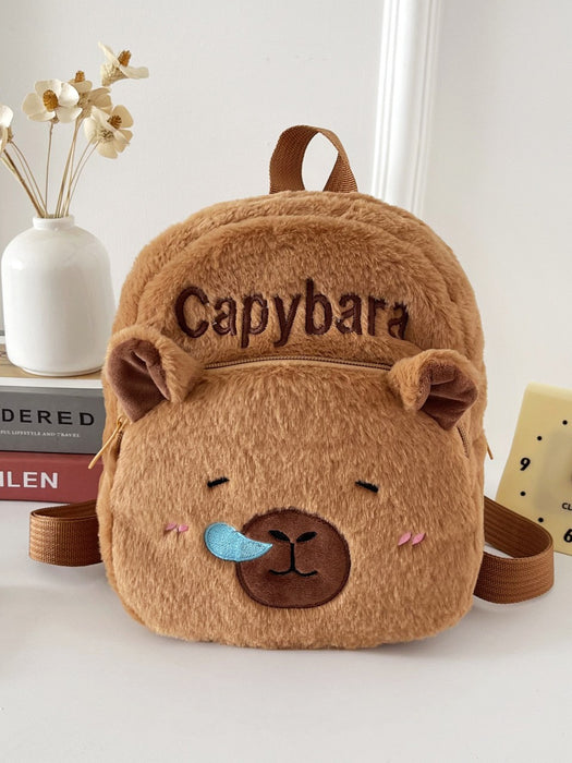 Wholesale Cute cartoon plush backpack bags
