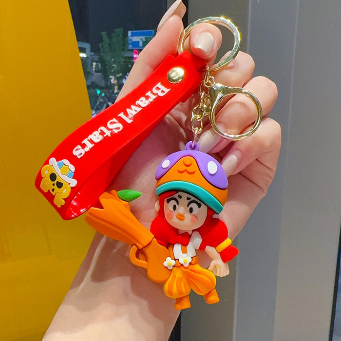 Wholesale key chain cartoon doll car key chain accessories