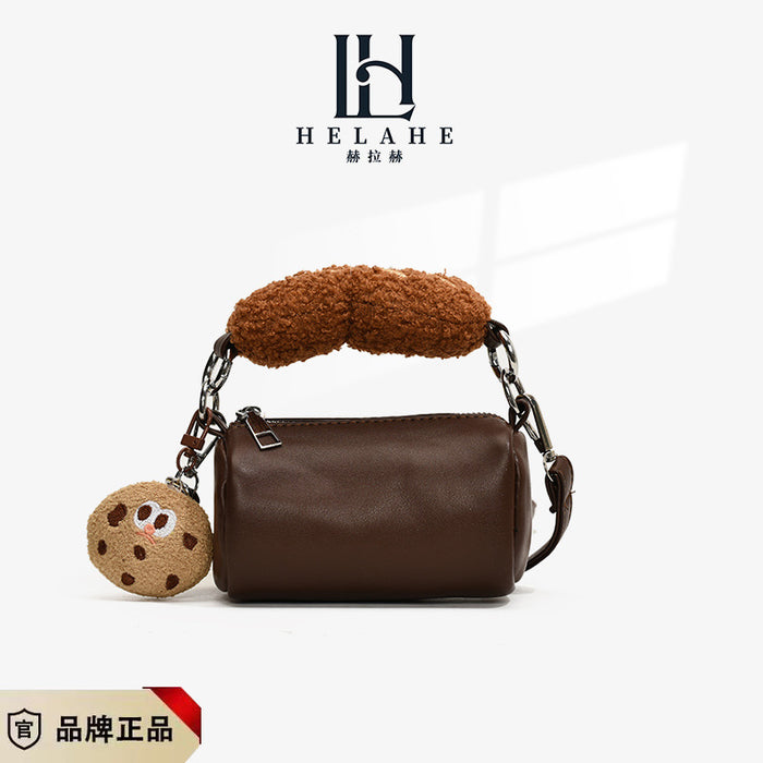 Wholesale Children's bag, antique handbag, cute mini bucket bag, crossbody bag