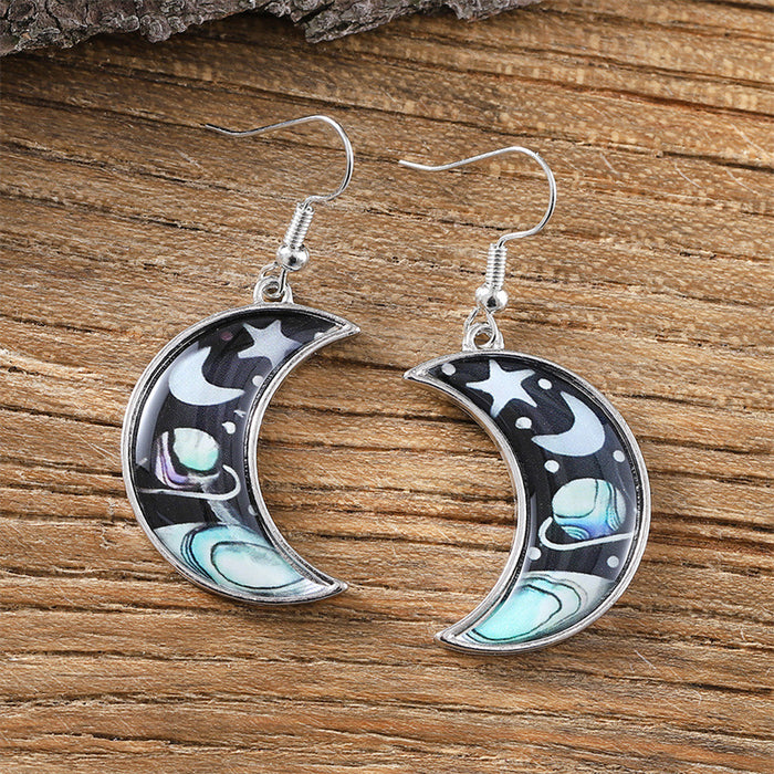 Wholesale Vintage Planet Moon Earrings JDC-ES-Jings013