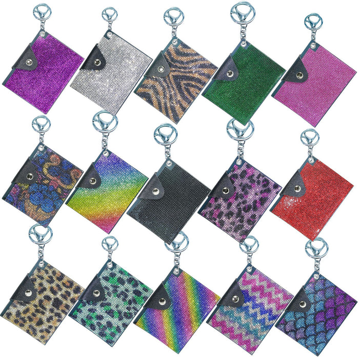 Wholesale Card Holder Keychain Pendant Coin Holder Card Holder Card Holder Diamond Wallet