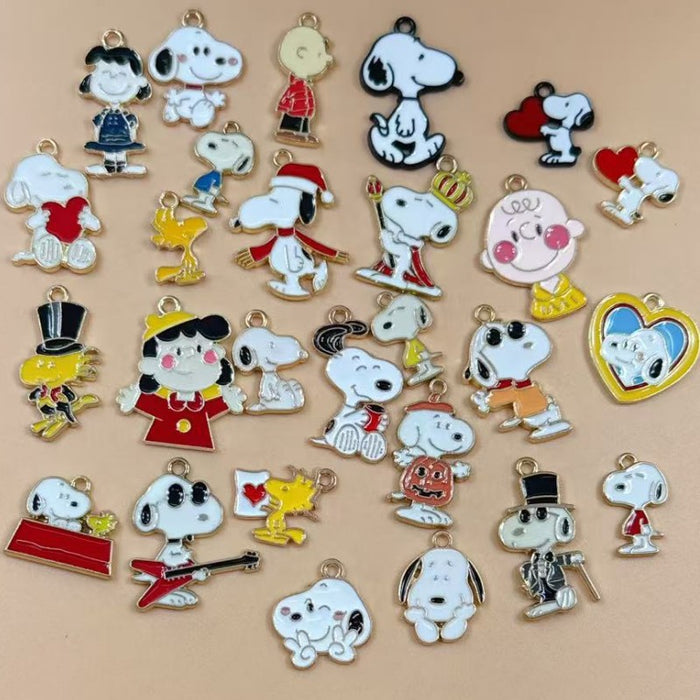 Wholesale 10pcs Cute Cartoon Minimalist Earrings,  Bracelet,  and Pendant