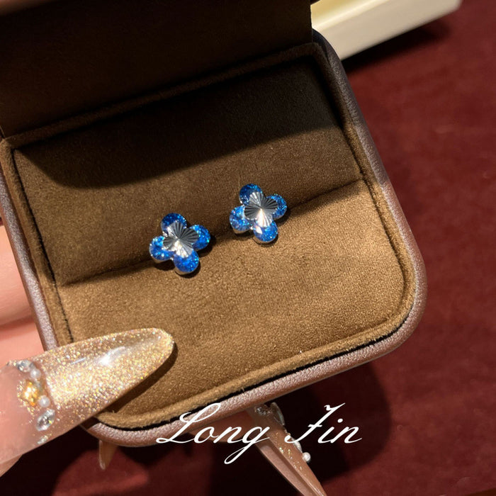 Wholesale Women's Four-Leaf Clover choker necklace Bracelet Earrings Set