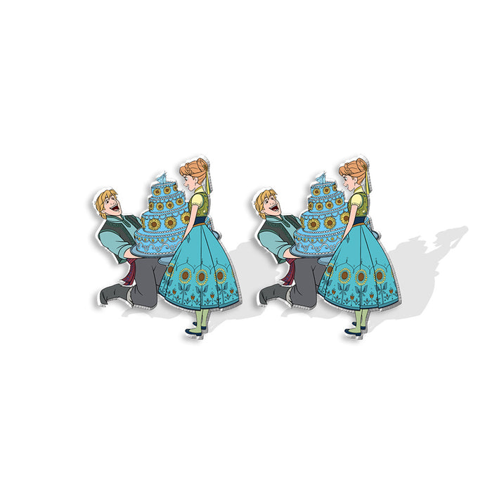 Wholesale Cartoon Acrylic Earrings JDC-ES-KaLu008