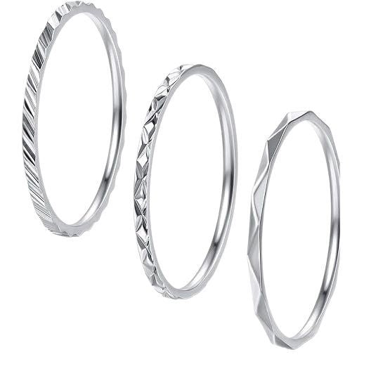 Wholesale Irregular three piece set with fine ring, copper plated with real gold, high-end and light luxury jewelry