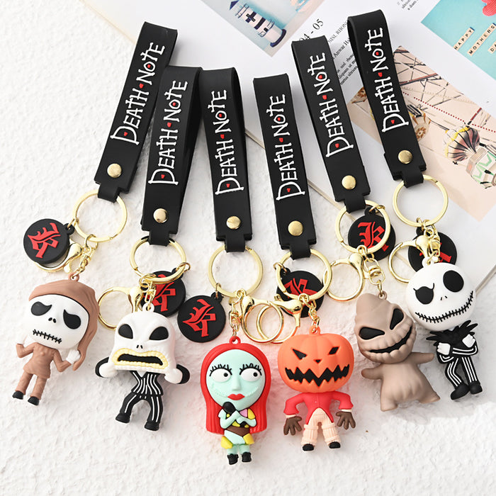 Wholesale Cartoon Keychain Christmas Pendant Car Keychain Accessories Small Gift Doll