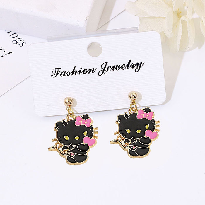 Wholesale S925 Silver Cartoon Earrings Flower Design Fashion Accessory Gift MOQ≥2