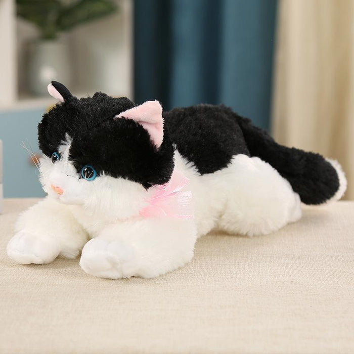 Wholesale Will Be Called Simulation Cat Doll Cute Little Cat Plush Toy Children To Sleep with Doll Birthday Gift JDC-DO-MW009