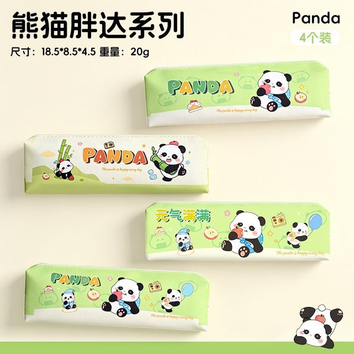 Wholesale Fabric Pencil Case Trendy Pink Plaid Face For School Girls