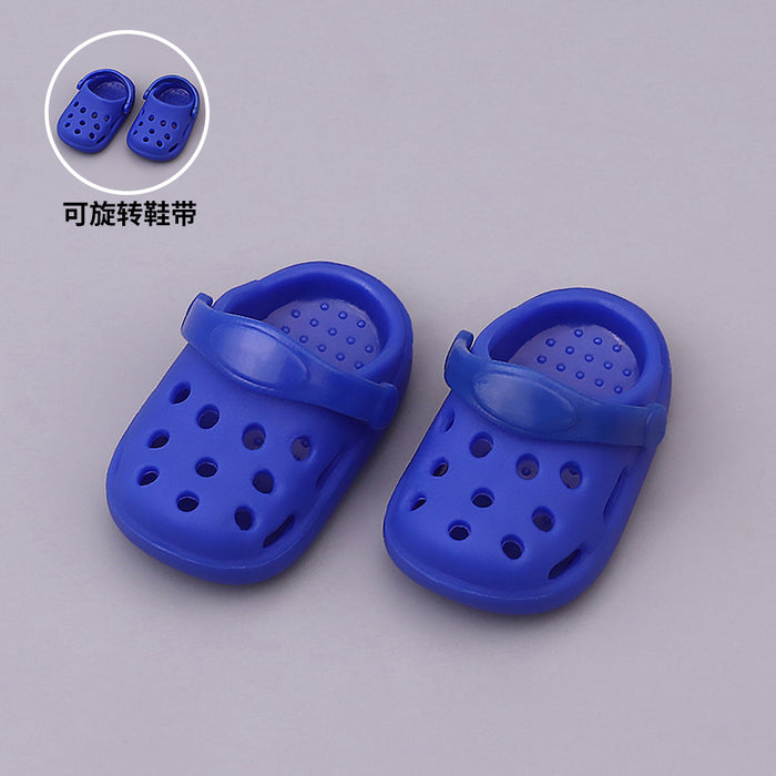 Wholesale Hole shoes 10cm 15cm cotton doll accessories toys