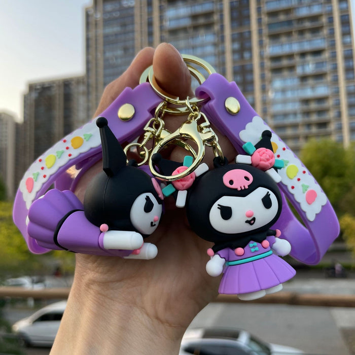 Wholesale Keychain Cute Doll Bag Pendant Hanging Decoration Car Keychain Ring