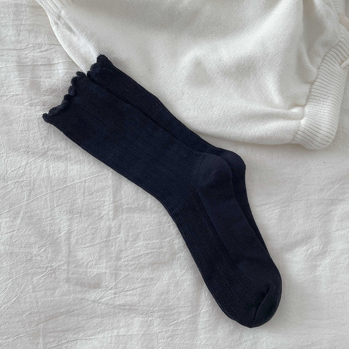 Wholesale Socks, Knitted Socks, Middle Socks, Cotton Stacked Socks