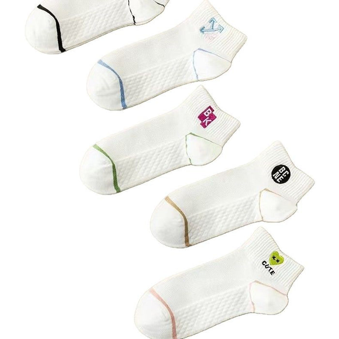 Wholesale Socks, shallow mouth socks, anti odor, sweat absorbing, breathable, autumn low cut sports short tube boat socks