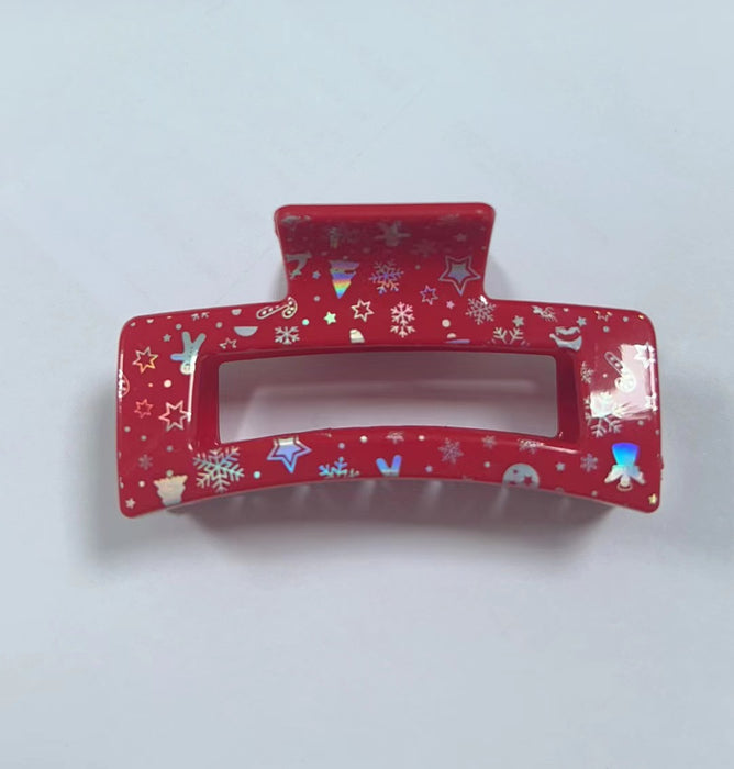 Wholesale Christmas Plastic Hair Clips JDC-HC-Fengp004