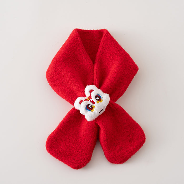 Wholesale Children' s Hat Winter Baby Wool Hat Knitted Christmas Warm