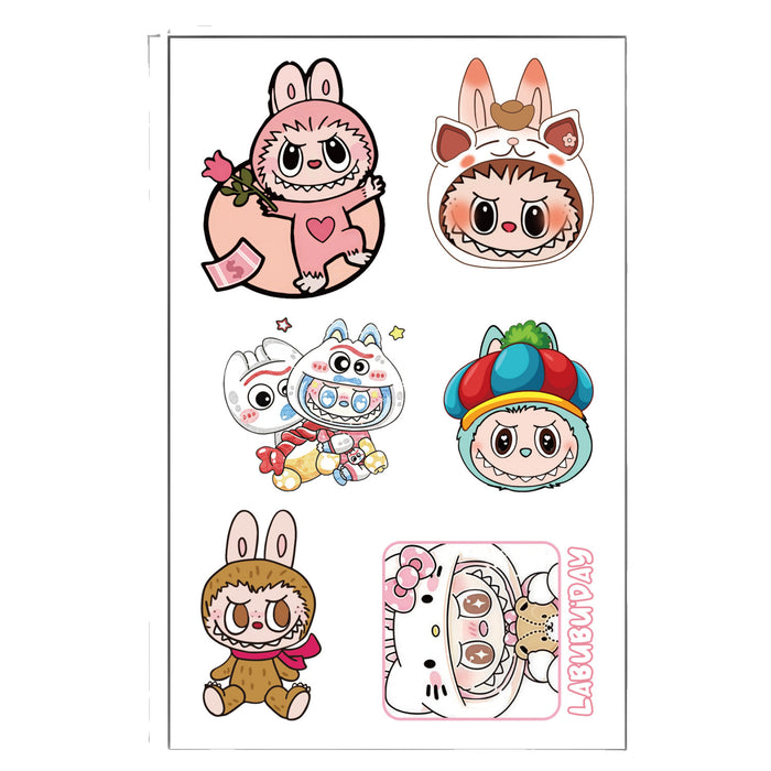 Wholesale 10pcs Tattoo Stickers Semi-Permanent Herbal Tattoo Stickers Students Washable Watermark Stickers Face Stickers