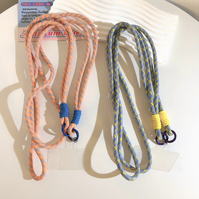 Wholesale Outdoor neck strap long chain phone strap Keychains