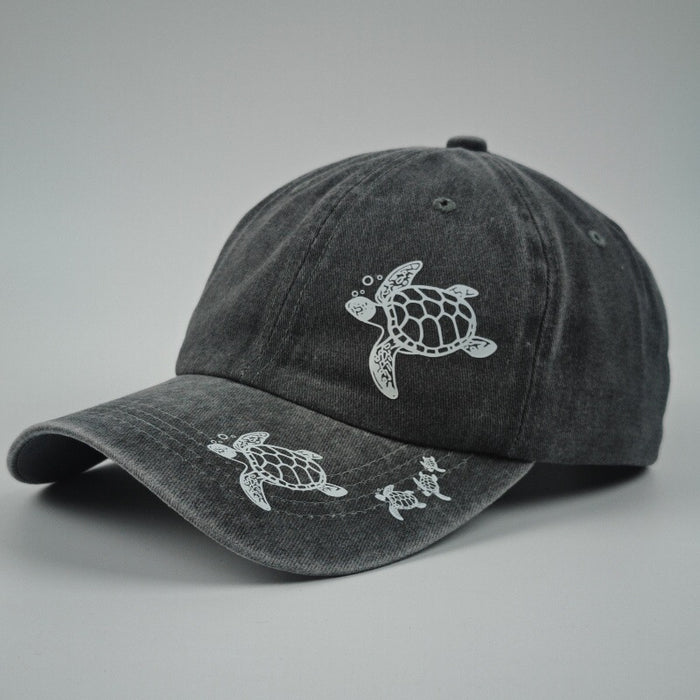 Wholesale Turtle Hot Stamping Baseball Sunshade Beach Truck Driver Dad Hat