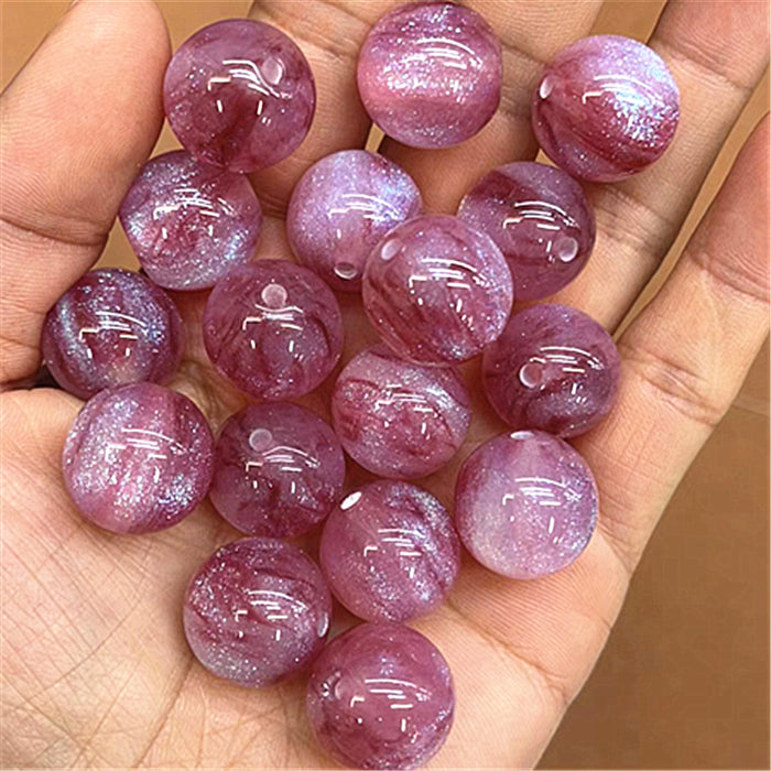 Wholesale 200pcs Acrylic Resin Cat Eye Beads JDC-BDS-Xiaox002