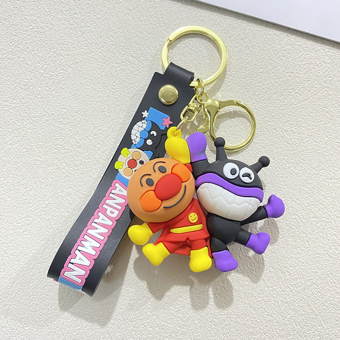 Wholesale Creative Cartoon 3D Silicone Doll Keychain