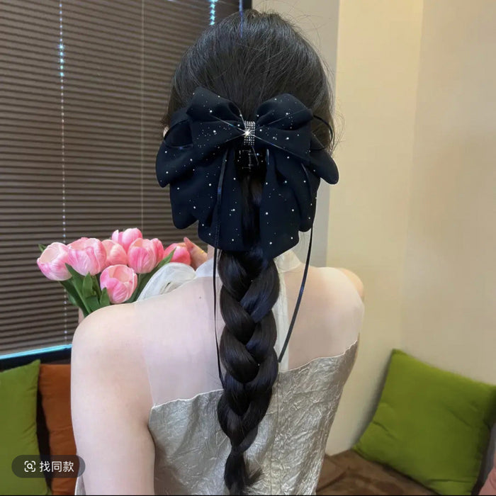 Wholesale High-end new hairpins for women with high-end temperament half-tied hairpins